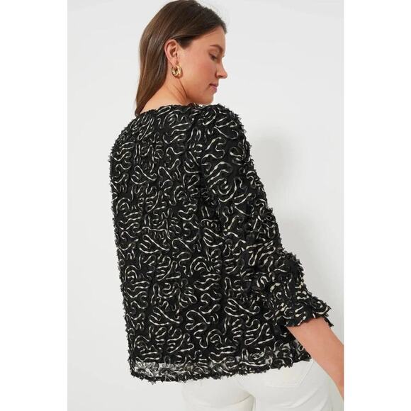 TUCKERNUCK Nightly Organza Easton Blouse NWT Size Medium - Picture 2 of 12